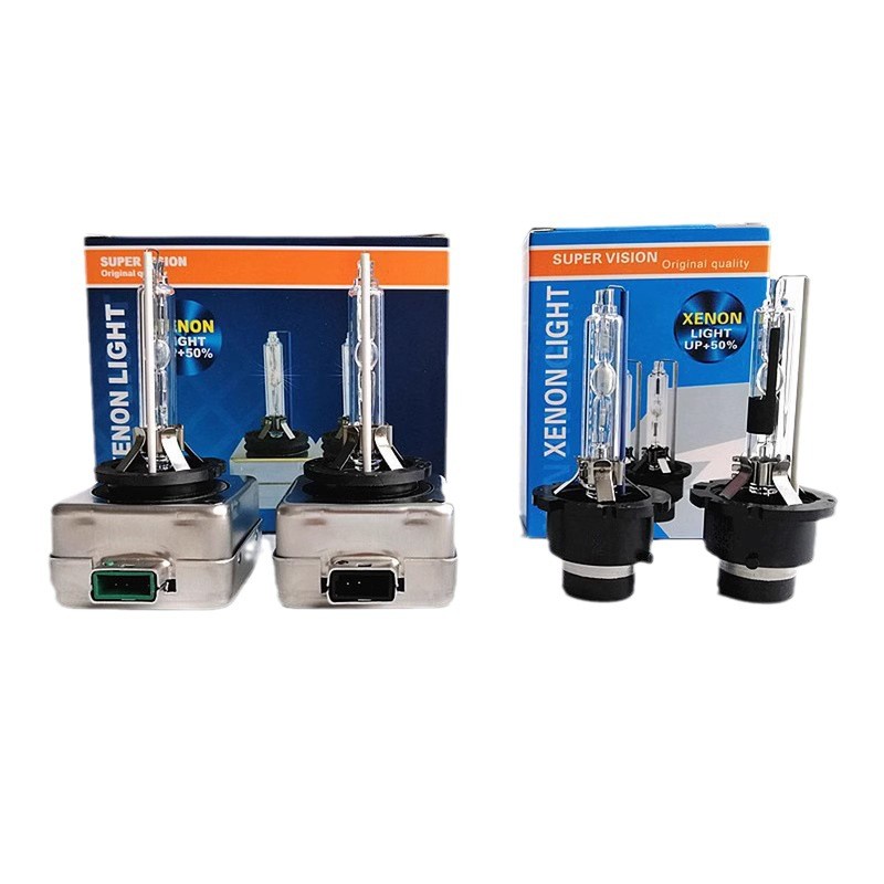 2 ชิ้น Super Bright D1S/D2S/D3S/D4S/D2C/D2R หลอดไฟซีนอน HID ไฟหน้ารถซีนอน 35W 55W