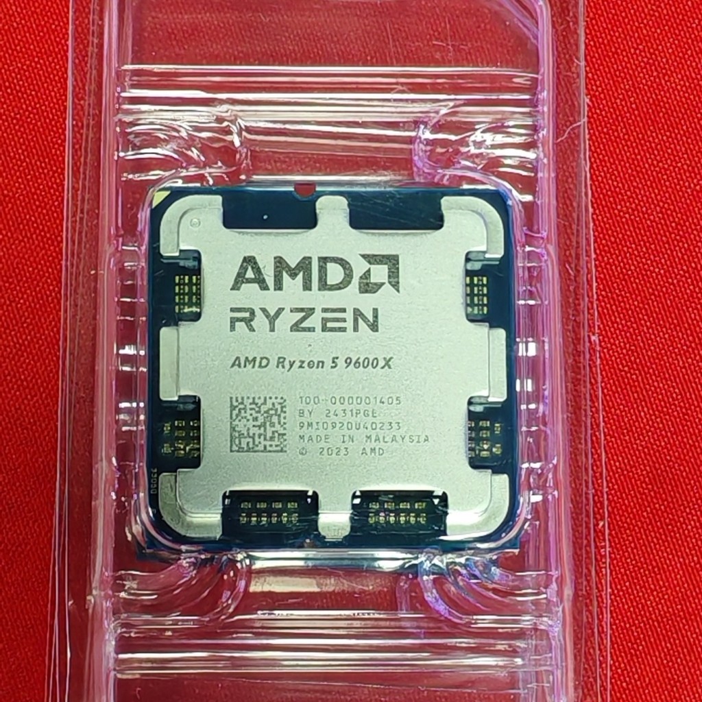 AMD R5 9600X Loose Tablets CPU (สํานักงานจีนใหม่เอี่ยม, การประกันคุณภาพสามปี, ไม่คืนเงินเมื่อบนเครื่