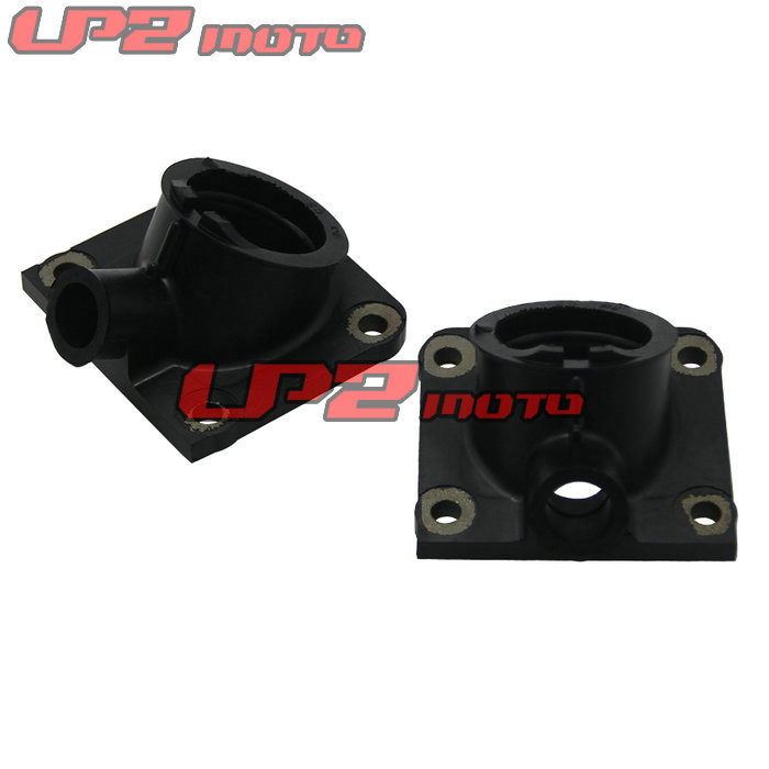 ส่งต่อ★เหมาะสําหรับ Yamaha RD350 LC YFZ350 คาร์บูเรเตอร์ Air Inlet Manifold อินเทอร์เฟซข้อต่อยาง