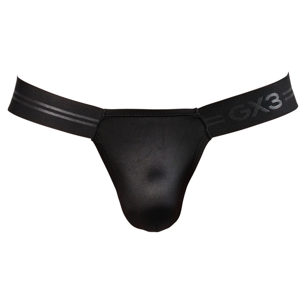 GX3 Men Underwear Shine Plus Black Assorted - Grip Bikini by TonyJocks