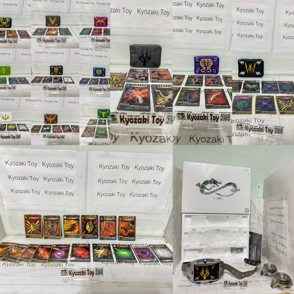 แท้ CS Complete Selection Kamen Rider Ryuki V Buckle ริวคิ ตลับและเข็มขัด ***อ่านให้ครบก่อนสั่ง ขอบค