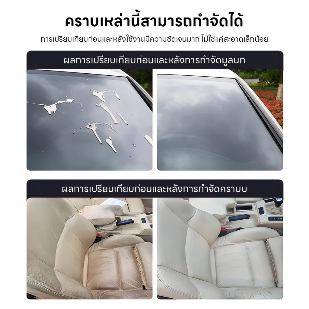 ไม่ต้องล้างน้ำ 500ML น้ำยาล้างเครื่องยนต์ น้ำยาทำความสะอาดอเนกประสงค์ บอกลาคราบน้ํามัน ขจัดคราบ ขจัดคราบมัน thumbnail 6