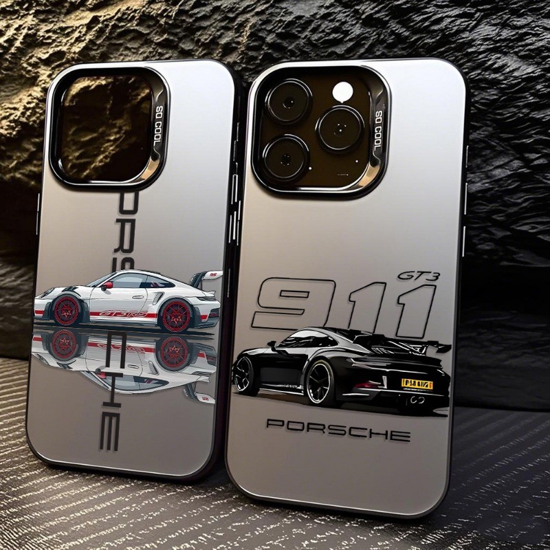 IMD เคสโทรศัพท์สำหรับ iPhone 16 15 14 13 12 11 Promax 7/8 Plus XR X/XS XS Max Cool Car Case PC กันกร