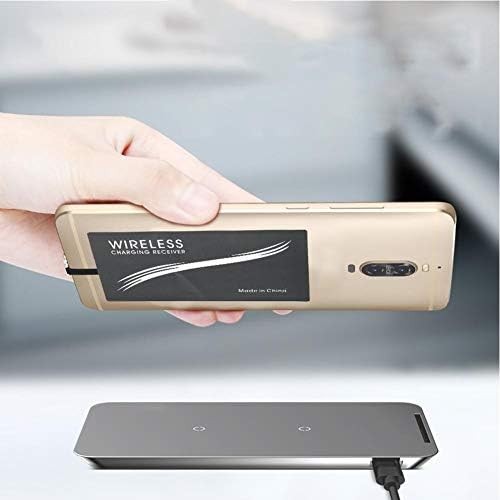 2 ชิ้น QI Standard Type-C Universal Charger Adapter สติ๊กเกอร์โทรศัพท์มือถือชาร์จตัวรับสัญญาณ NZJR