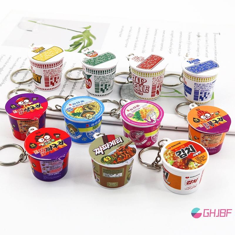 GHJBF] 1 ชิ้นญี่ปุ่นและญี่ปุ่น South Korea Kimchi Bucket พวงกุญแจจําลองอาหารของเล่นมินิน่ารักเกาหลี 