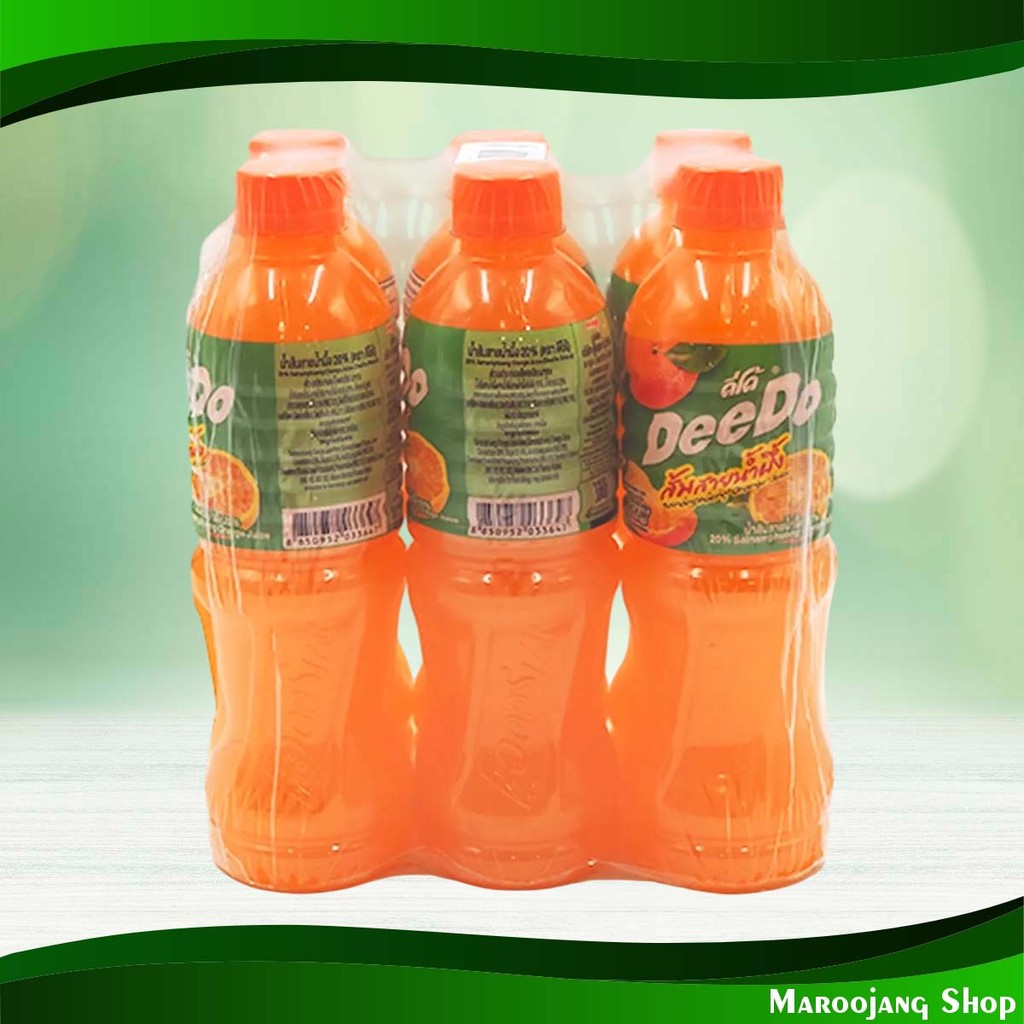 น้ำส้มสายน้ำผึ้ง ดีโด้ 450 มล (6ขวด) Honey Orange Juice Deedo