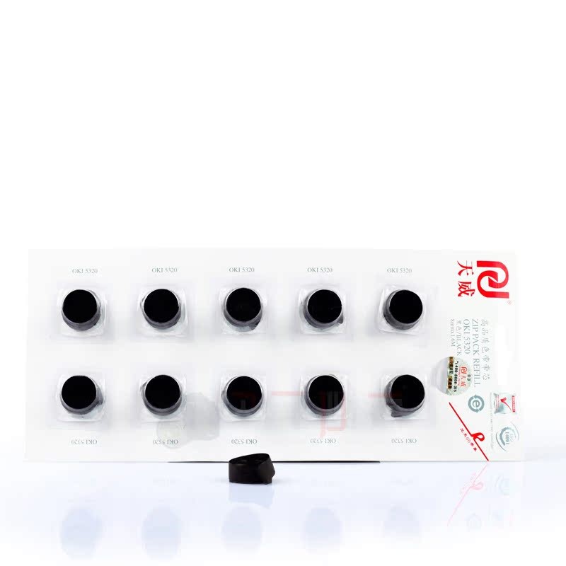Tianwei ใช้งานได้ Four-way oki5530 5320 8320 m1590 DPK8100 kx-p1121 Ribbon Core