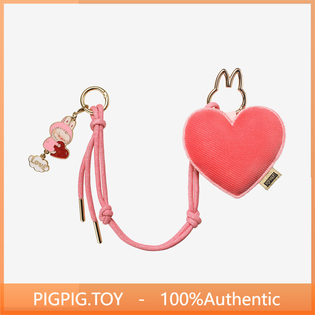 [ลับ] POPMART LABUBU LABUBU Heart Bottom Code Series Letter Pendant Mystery Box