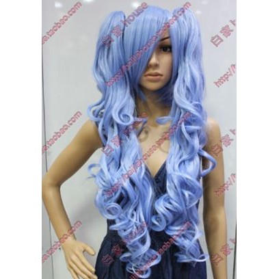 วิกผมสำหรับคอสเพลย์ VOCALOID V Home RUKA/LUKA สไตล์ patrol sound ความยาว 100 ซม. มีปากเสือและคลิปสำห