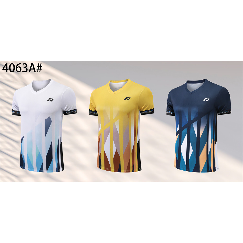 เสื้อแบดมินตัน Elite Squad 4063 | ชุดทีม ไม่จํากัดเพศ พร้อมแบบแห้งเร็วและป้องกันกลิ่น | สําหรับการเล่นการแข่งขัน Club Training & Tournament