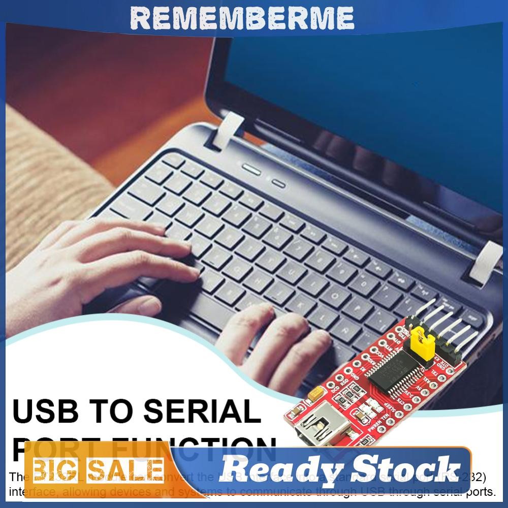 FT232RL FTDI USB ถึง TTL Serial อะแดปเตอร์โมดูล 3.3V 5.5V USB ถึง TTL Serial Converter โมดูล Mini US