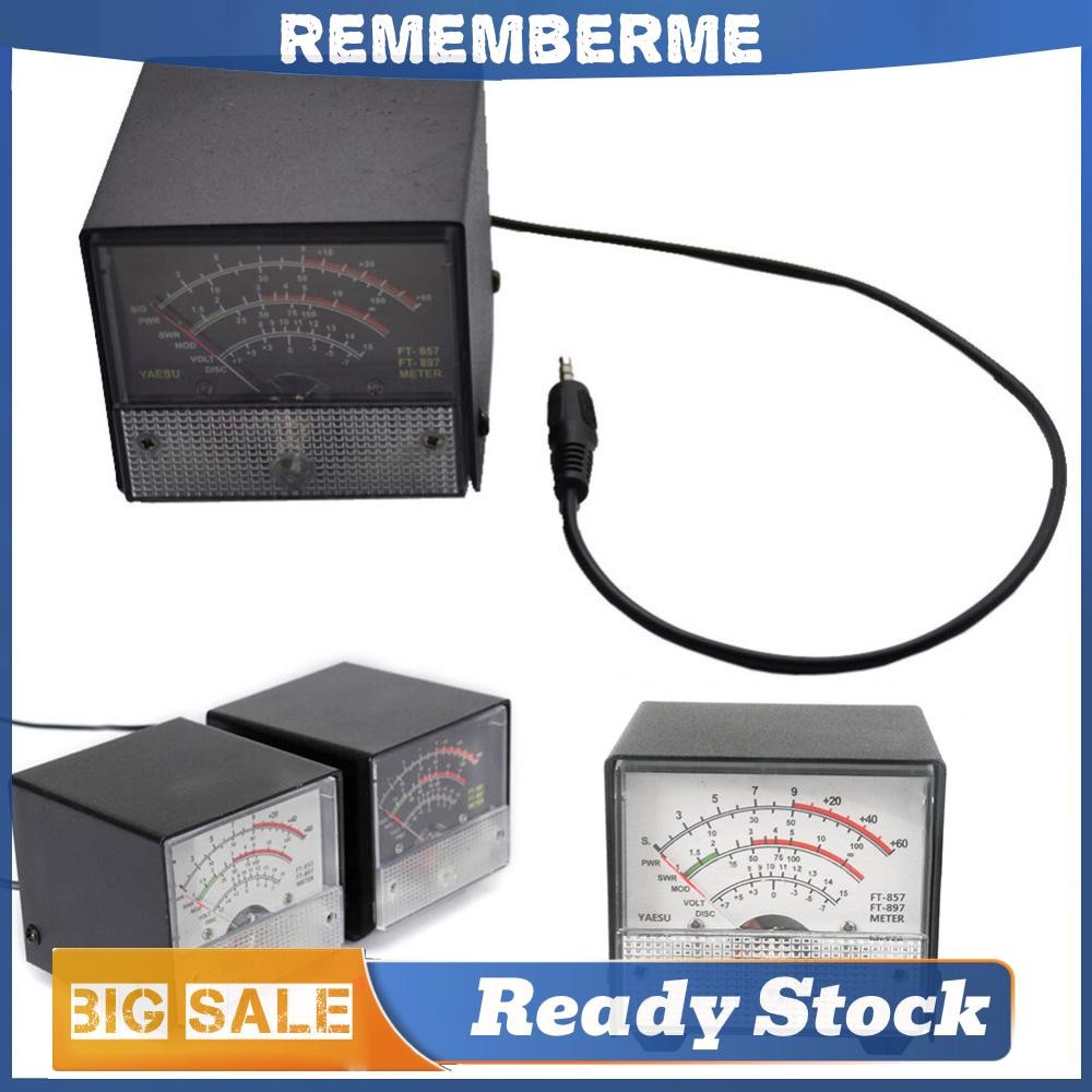 SWR วัตต์เมตรความแม่นยําสูง SWR วัตต์ Power Meter รับจอแสดงผลยืน Wave Meter สําหรับอุปกรณ์วิทยุ