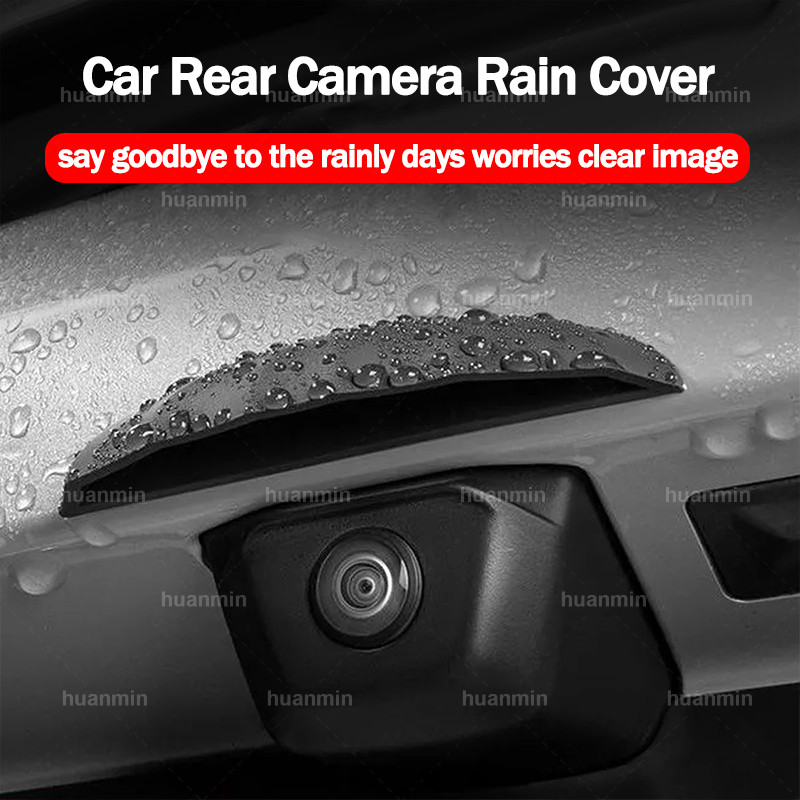Mazda รถย้อนกลับด้านหลังกล้อง Rain Cover ABS Rain-Proof Rain Shade ฝาครอบกันน้ําสําหรับ Mazda 2 3 6 CX30 BT 50 อุปกรณ์เสริม