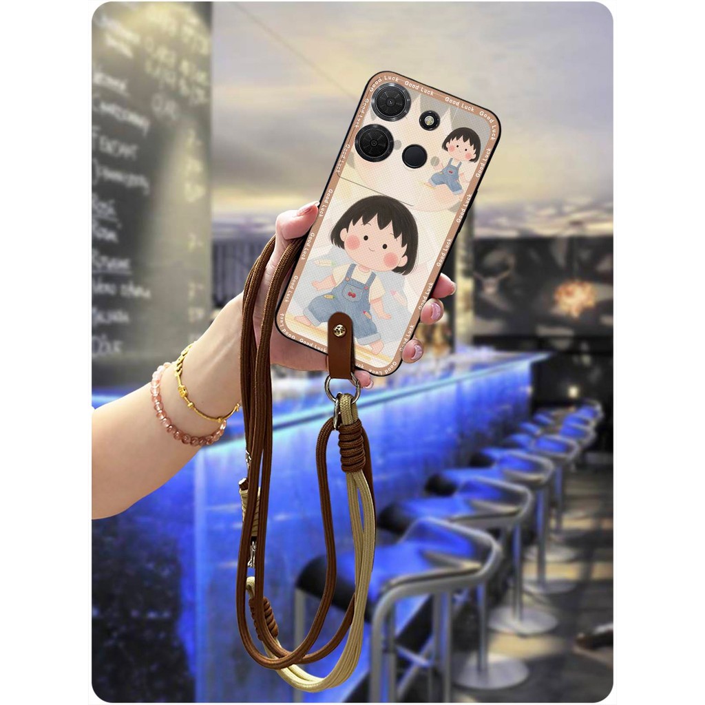 ป้องกันฝุ่น Full wrap เคสโทรศัพท์สําหรับ TCL 503/T442M/T442A/T442J น่ารัก TPU ปกหลังกันน้ําทนทานการ์