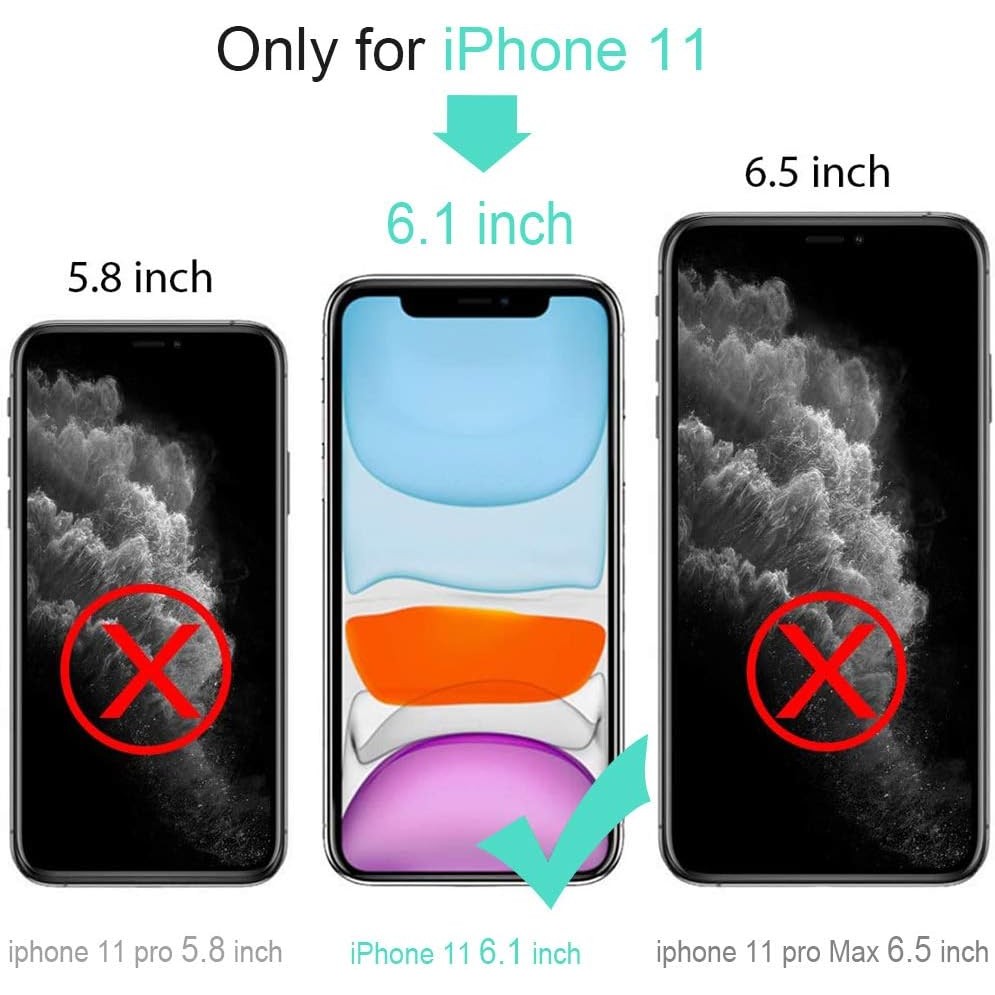 LOVE BEIDI สําหรับ iPhone 11 กรณีกันน้ํา 6.1 ป้องกันหน้าจอใต้น้ํากันกระแทก Full-Body กันฝุ่นกรณีที่ท
