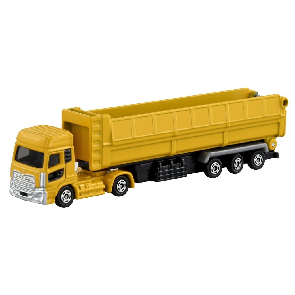 Takara Tomy Tomica Long Type Tomica No.147 UD Trucks Quon Trailer Dump Mini Car Toy Age 3+