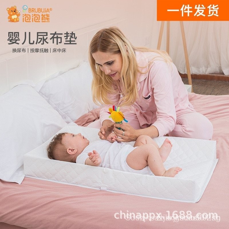 OK100Baby เปลี่ยนเสื่อ Touch Table Storage Baby BB เปลเด็กกันน้ําพยาบาลนวดตาราง Bed-in-Bed