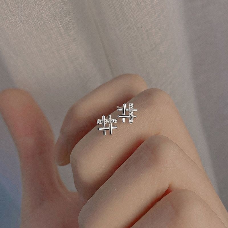 #999 ต่างหูนิ้วเท้าดีบุกสีเงินสําหรับผู้หญิง ระดับไฮเอนด์ขนาดเล็ก ea999.8 เงินเดือนที่น่าตื่นตาตื่นใ