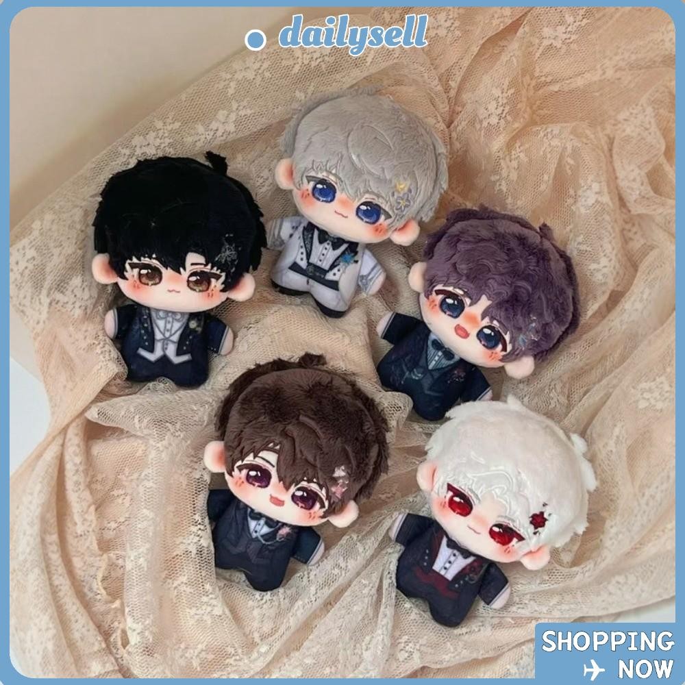 DAILY Love and Deepspace Doll, Zayne Xavier Caleb Sylus Plush Doll, Cute Wedding Series 10cm ตุ๊กตาก