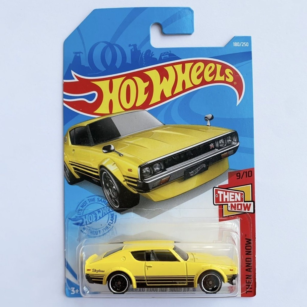Hotwheels Hotwheels Nissan Skyline 2,000 GT-R Nissan Skyline สีเหลือง