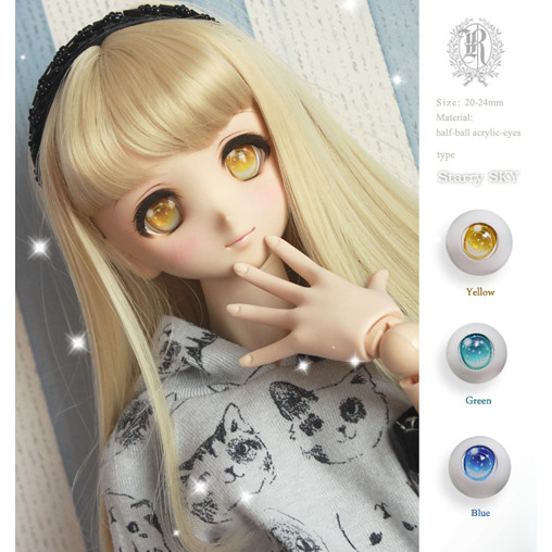 [ตัวแทน] Dollfie Dream Cartoon Eye DD Eye~Starry Sky