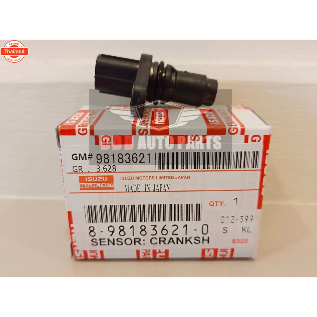 เซนเซอร์เพลาราวลิ้นตัวสั้น 8-98183621-0 Dmax1.9 เซนเซอร์หน้าเครื่อง,ข้อเหวี่ยง สำหรั ISUZU D-MAX 12-