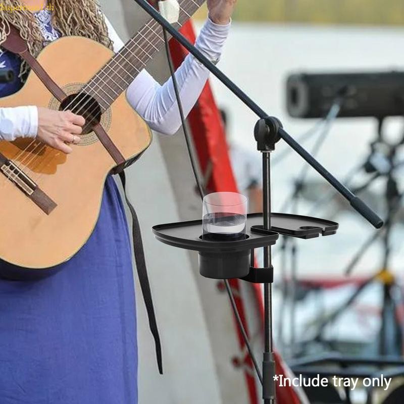 Best Clamp-On Rack Tray Holder ขาตั้งไมโครโฟนชั้นวาง 7 9x12 นิ้ว Music Stand