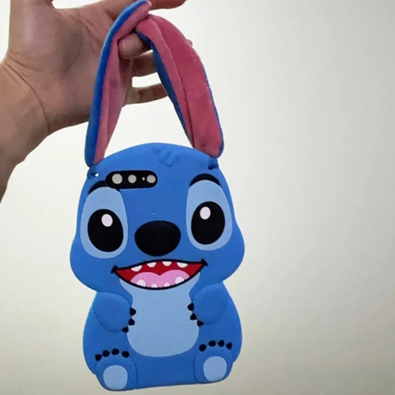 Stitch 3Dตุ๊กตามือถือการ์ตูนสําหรับOPPO Reno 14 14F 13 12 FS 13F 12F 11F 11 10 Pro 5G 7 4G 6 5 Liteค้นหาX5 X3 Lite Soft TPUฝาครอบโทรศัพท์กรณี - รูปที่ 3