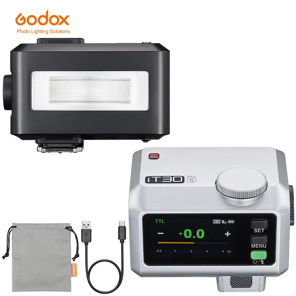 Godox iT30Pro C/N/S/F/O iFlash กล้องแฟลช Speedlite HSS TTL 2.4G Pocket Flash สําหรับ Canon Nikon Son