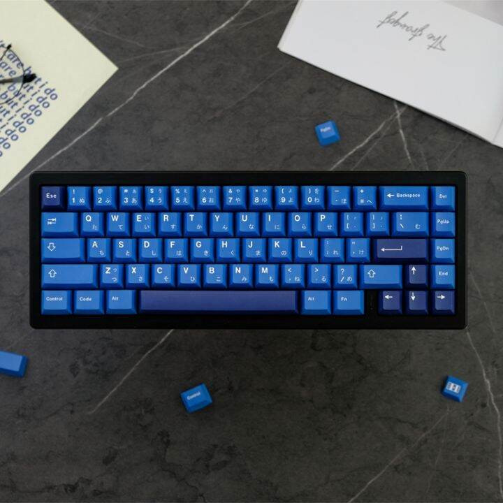 SG GMK STRIKER 129 KEYS PBT KEYCAPS สําหรับคีย์บอร์ดแบบกลไก