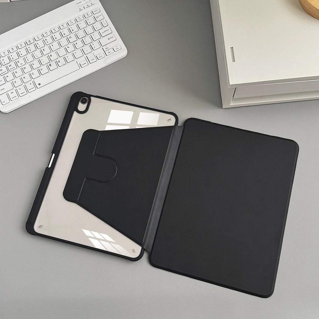 เคสป้องกัน iPad หมุนได้ 360 องศา พร้อมช่องใส่ปากกา for Mini6/7 Gen11 A16 Gen10 Gen7/8/9 10.2 Air7 Air6 Air4/5 10.9 Pro11