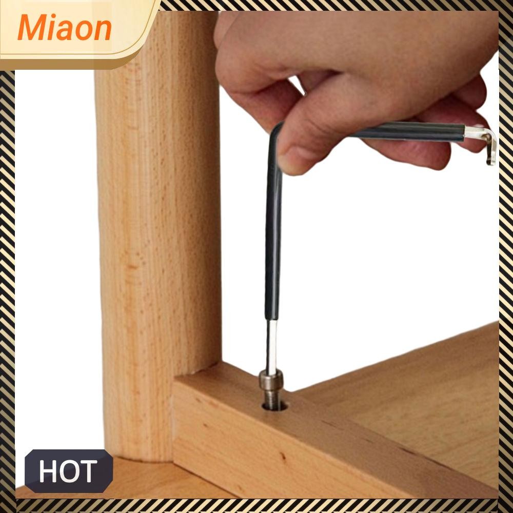 2 ชิ้น Ball Point ปุ่มหกเหลี่ยม Allen Key พร้อมฟิล์มหดความร้อน L-Shaped แขนยาว Hex ประแจ 4 มม.ประแจอ