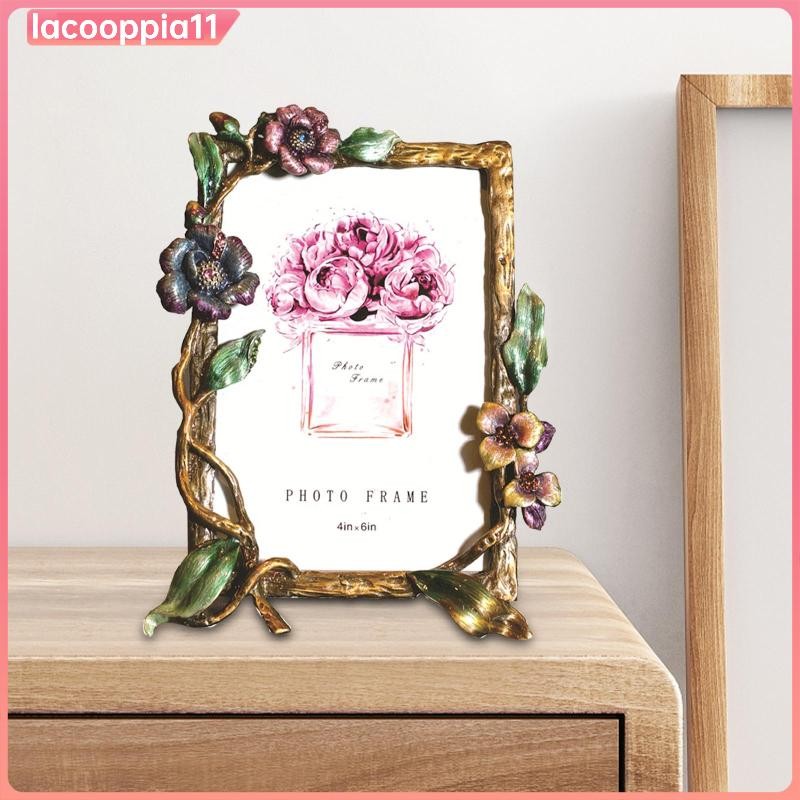 [lacooppia11] กรอบรูป 4x6, กรอบรูปดอกไม้, กรอบรูปตกแต่งสไตล์, กรอบรูปดอกไม้ 4x6 สําหรับตกแต่งบ้าน