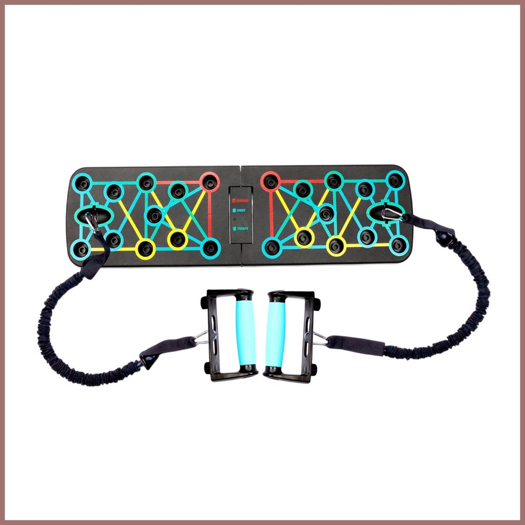 Push up Board Color-Coded Push up Training Board อุปกรณ์ออกกําลังกายสําหรับผู้เริ่มต้น mearnph