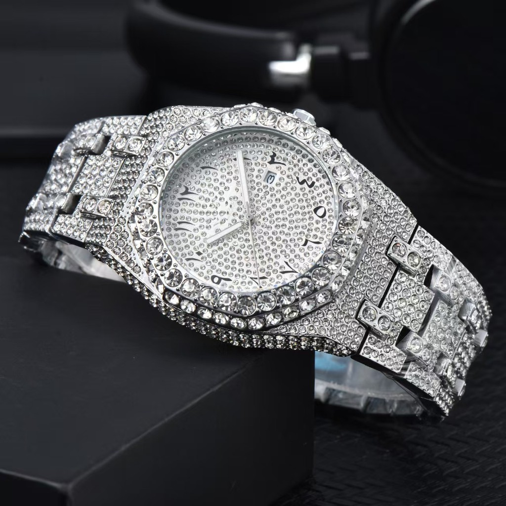 [Luxury Watch] app Product Full Diamond English Fashion Watch Watch VVLK