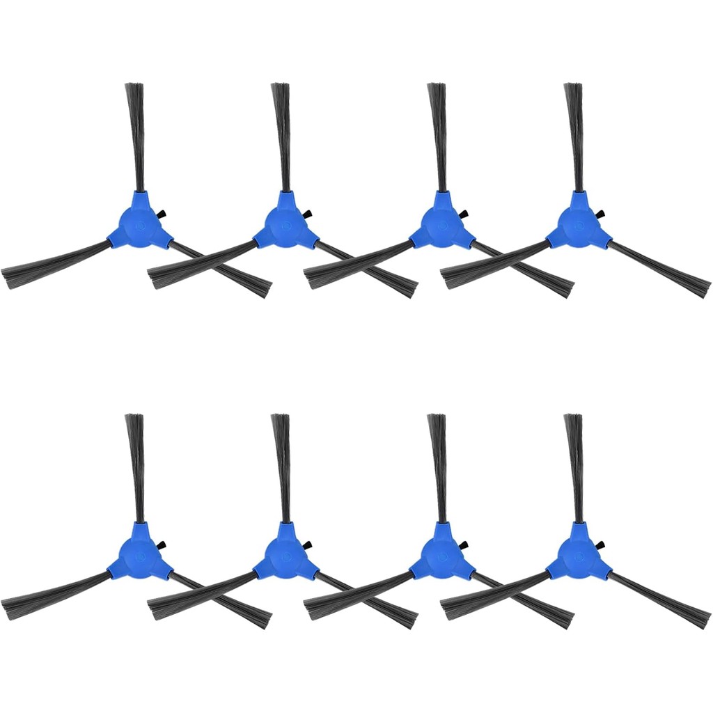 8-Pack ด้านข้างแปรงหุ่นยนต์สูญญากาศอะไหล่ใช้งานร่วมกับ DeenKee DK600 R3500 R3500S R550 R500 + R3500 