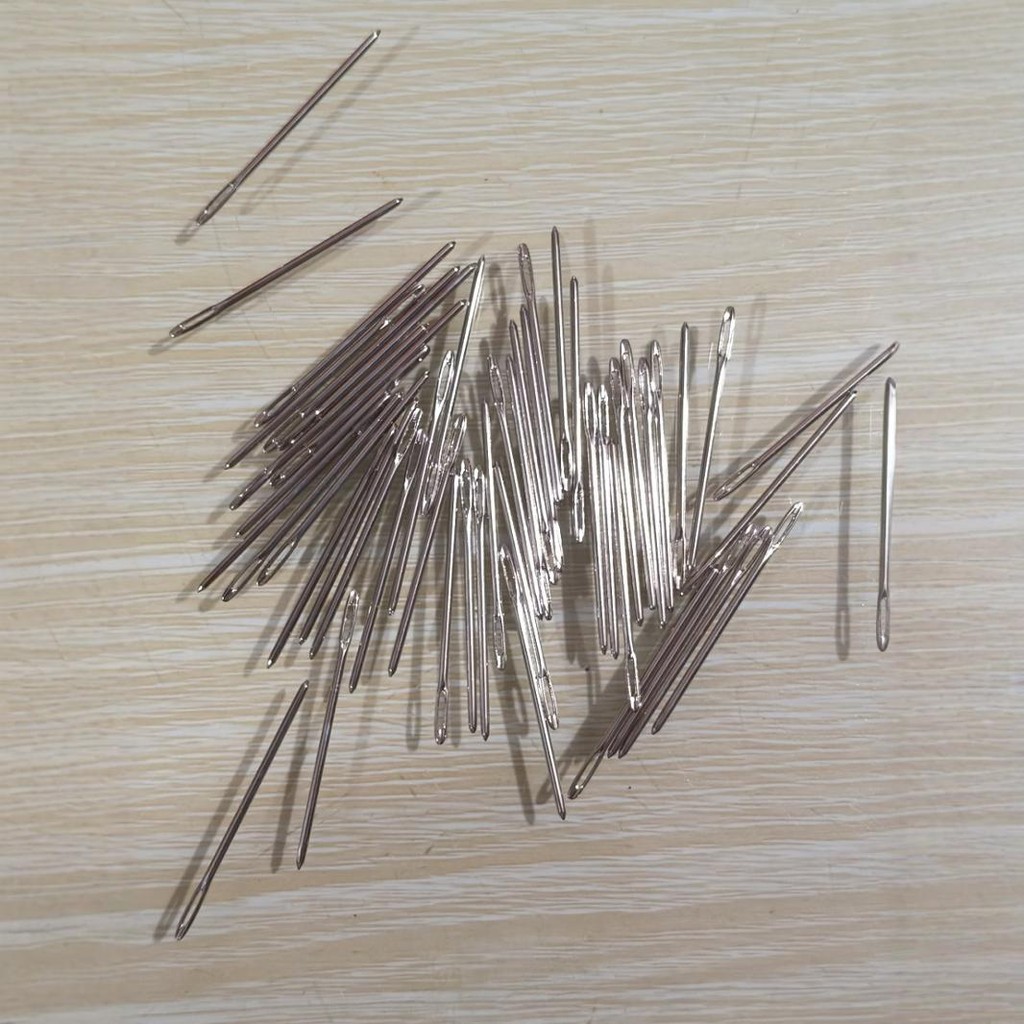 [ครั้งแรกใช้ อีกครั้ง-จ่าย] อุปทานโดยตรงบิ๊กอายทู่เข็มหางทองรอบเข็มทีเข็ม ชม. เข็มเย็บมือเข็มเย็บผ้า