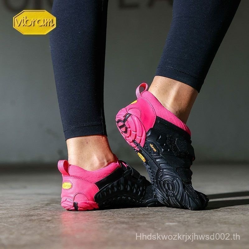 รองเท้า Vibram Five-Fingers สำหรับผู้หญิง ออกแบบสำหรับฝึกกำลังและความทนทาน ระบายอากาศได้ดี ต้านแรงเส