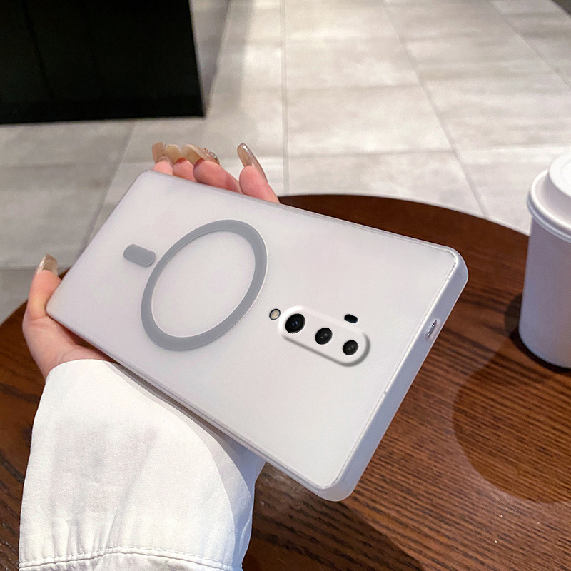 สําหรับ OnePlus 7T Pro, เคสโทรศัพท์หมอกน้ําแข็งพีซีฝ้าบางพิเศษ, ฝาครอบป้องกันการชาร์จไร้สายป้องกันการตกใหม่