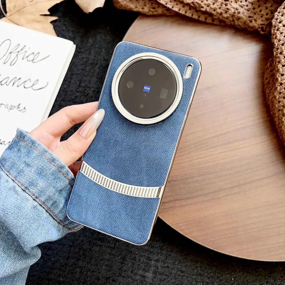 สําหรับVIVO X200 UltraกรณีหรูหราหนังPUแฟชั่นป้องกันปกหลังสําหรับVIVO X200 Pro Mini X200 Ultraเคสโทรศ