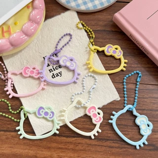 การ์ตูนน่ารัก Kitty AKeychain Ins สาวหวานกระเป๋านักเรียนจี้ของขวัญเพื่อน