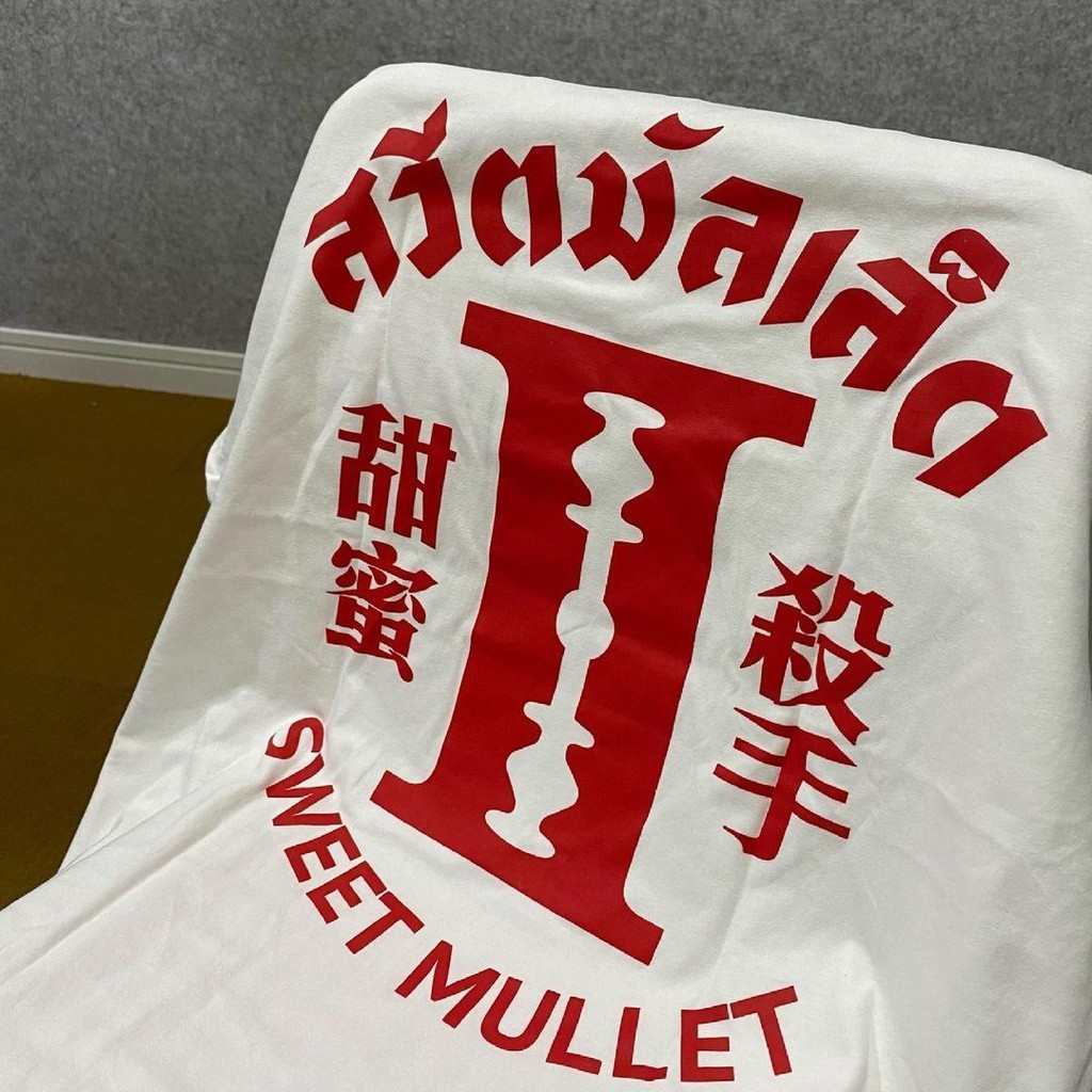 new ความร้อน พร้อมส่ง  เสื้อ sweet mullet “ Rescue “ การเปิดตัวผลิตภัณฑ์ใหม่ T-shirt