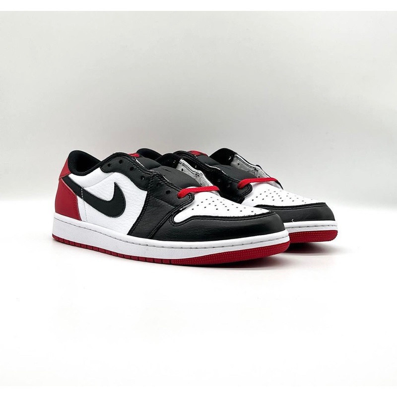 Air Jordan 1 low og black toe (100%)