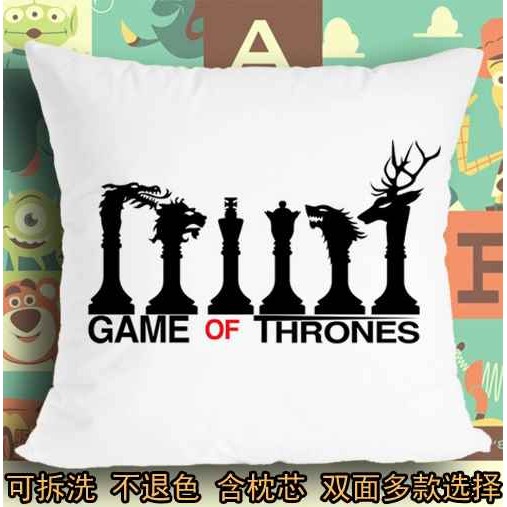 Game of Thrones A Song of Ice and Fire Thrones Chess Pillow Plush Cushion Cushion Cushion Cushion