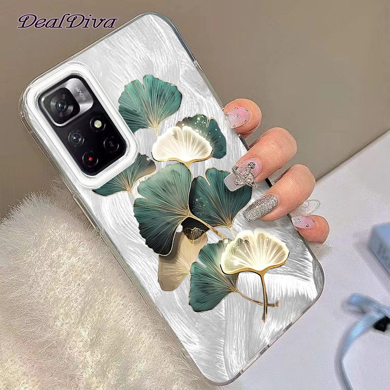 เคสโทรศัพท์ใบแอปริคอทเหมาะสําหรับRedmiหมายเหตุ10 12 13C 13 9C 10A 9C 9 9A 13 8 A3 11 11s 14 10C A1 A