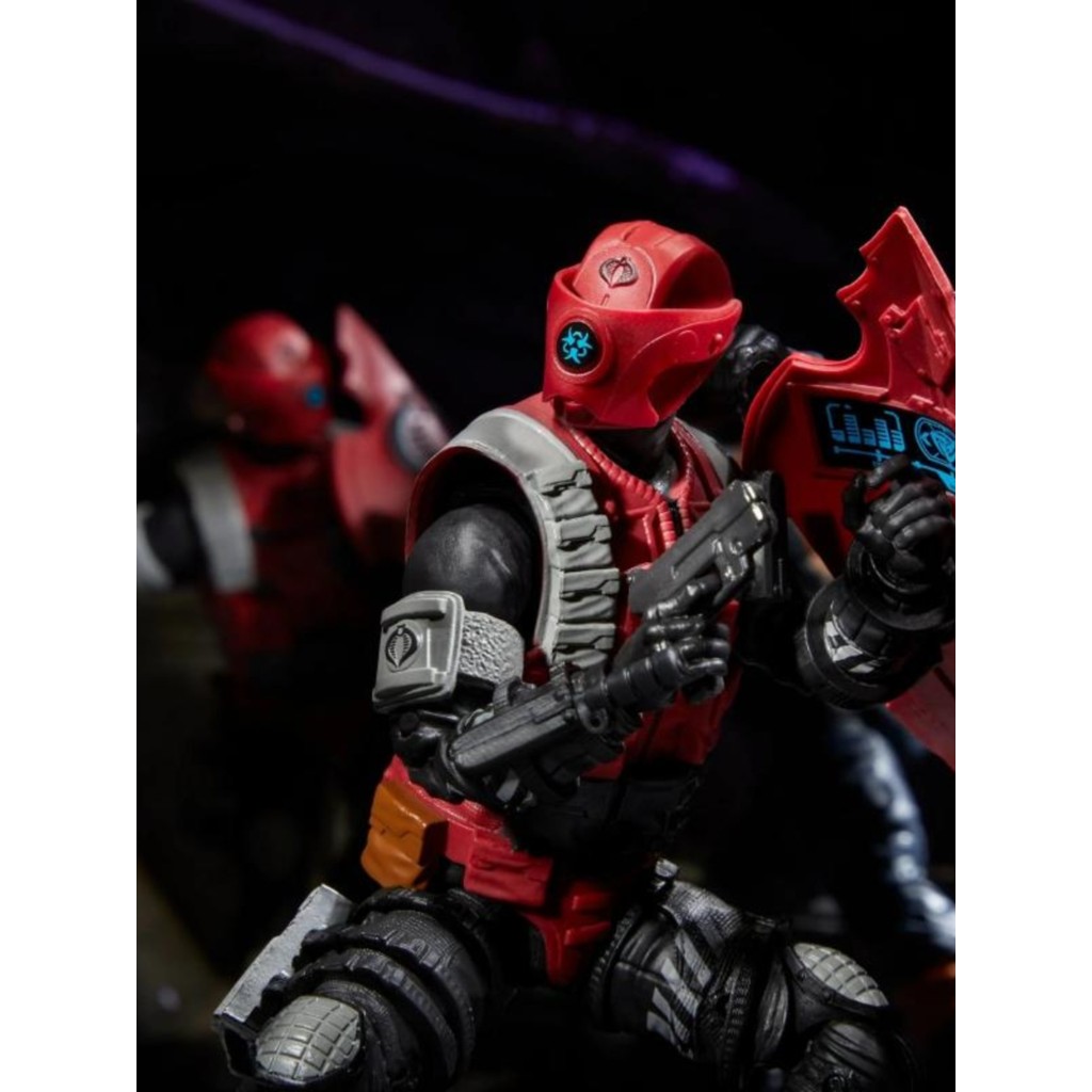 [สต๊อกพร้อม] GI Joe Special Forces Red Alley Battle Snake Demon Soldier 20 ซม. แอ็คชั่นฟิกเกอร์