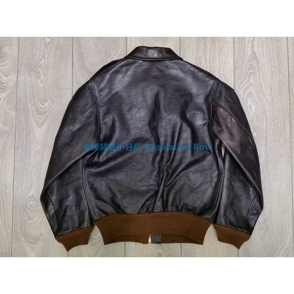 现货 RRL A-2 FLIGHT JACKET 老款茶飞行夹克A-2