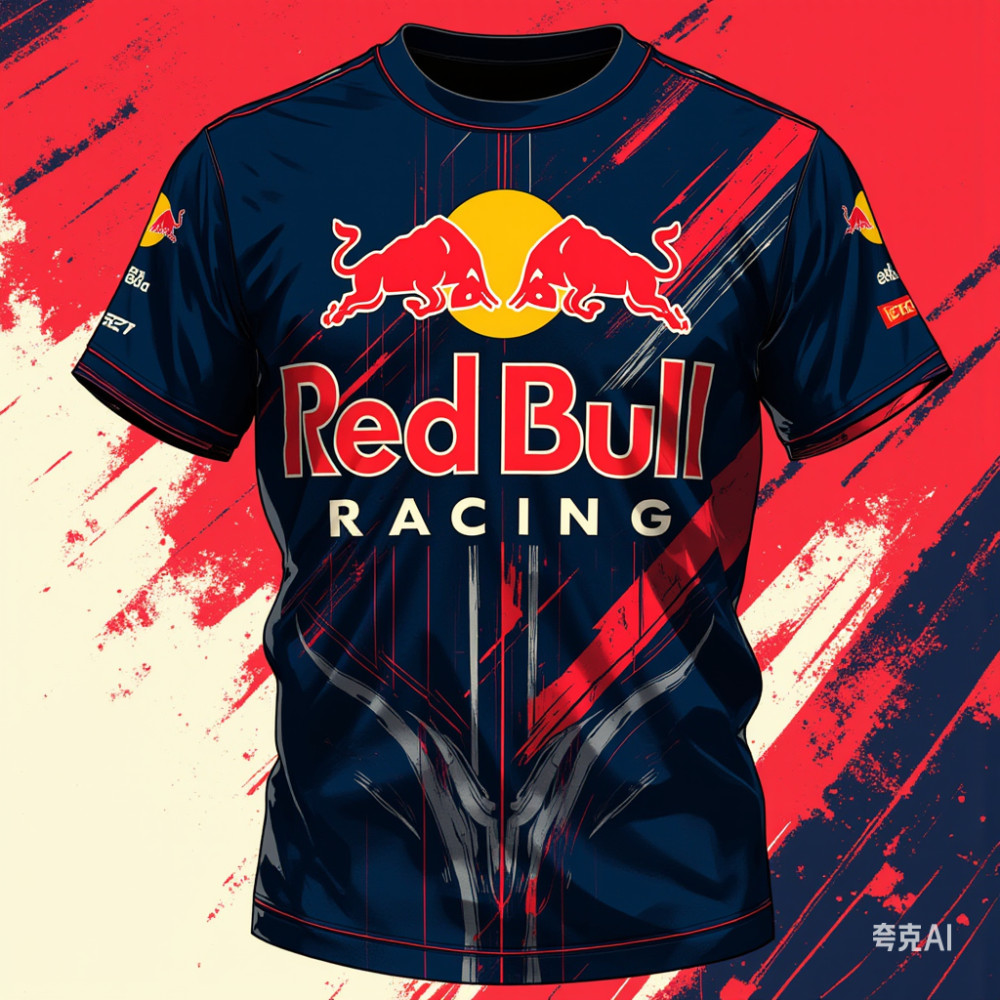ใหม่ Red Bull Racing 3D เสื้อยืดผู้ชาย F1 สูตร Racing Red Bull Racing ชุด Extreme กีฬาคุณภาพสูงยี่ห้อชุดการฝึกอบรม