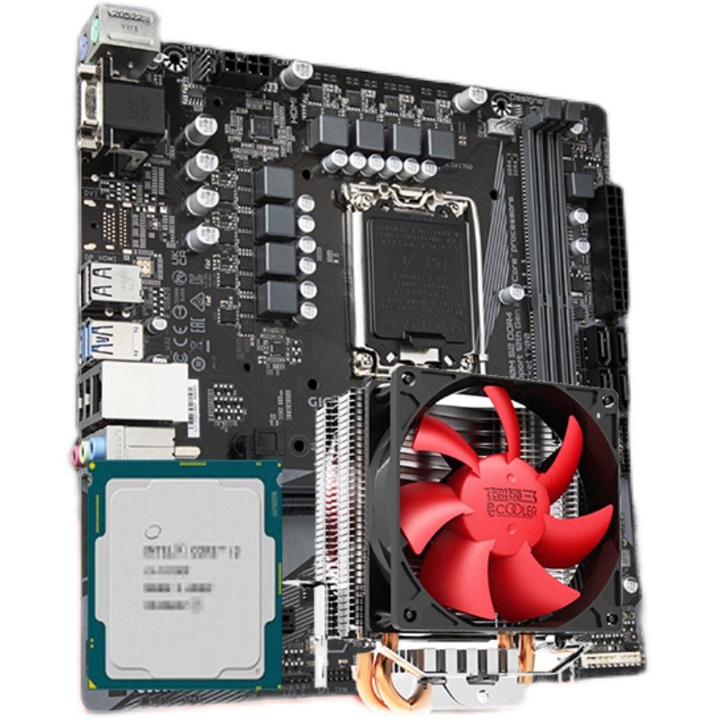 Intel 12th Generation i3 12100 i312100F เม็ดหลวม B660 Asus MSI H610 ชุด CPU เมนบอร์ด