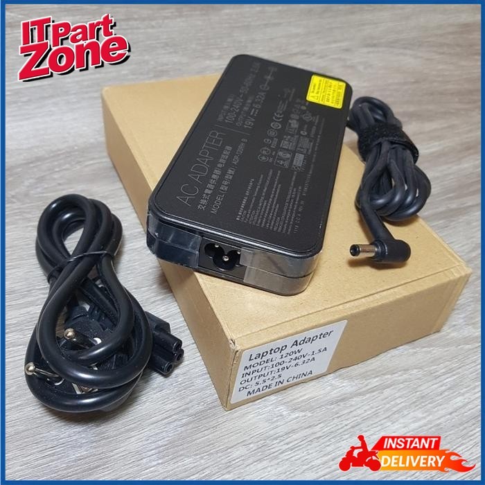 อะแดปเตอร์ชาร์จ Asus ROG GL552 G751 GL502 N550 N750 19V 6.32A SLIM ของแท้